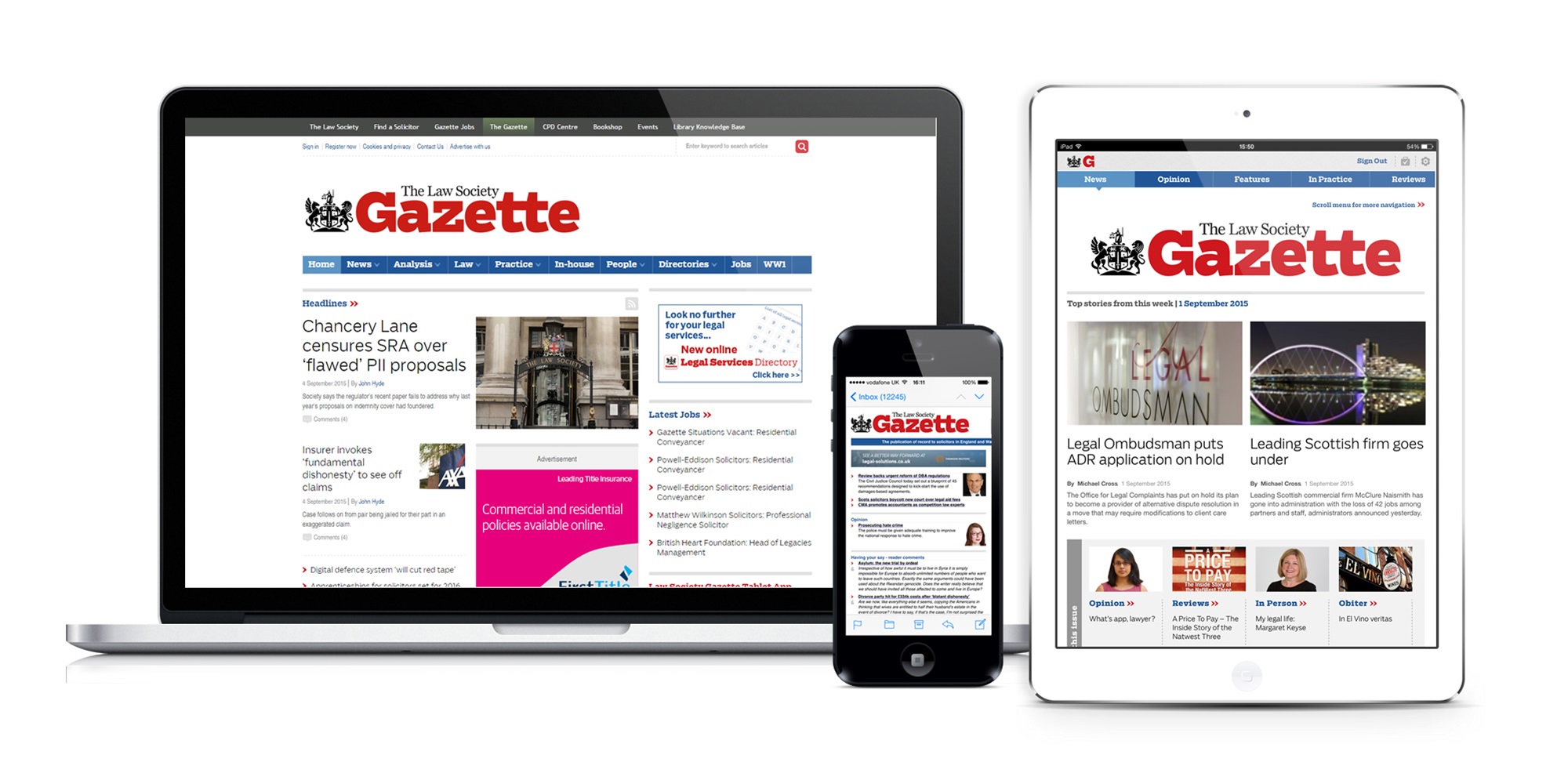 Law Society Gazette Digital Products