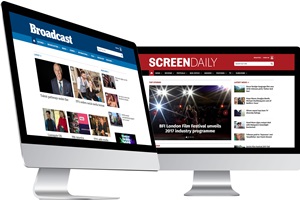 Screen Daily and Broadcast NOw on desktop