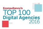 Econsultancy top 100 digital agencies 2016