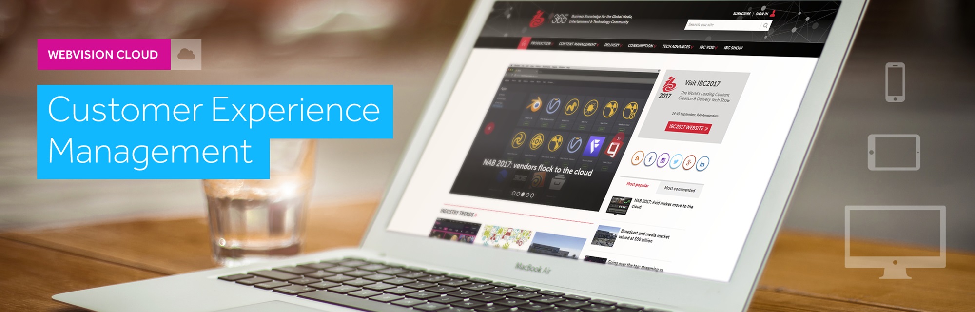Customer Experience Management - Webvision Cloud