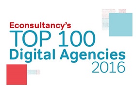 Econsultancy top 100 digital agencies 2016